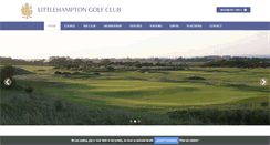 Desktop Screenshot of littlehamptongolf.co.uk